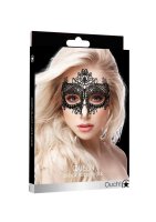 Queen Black Lace Mask  - Black